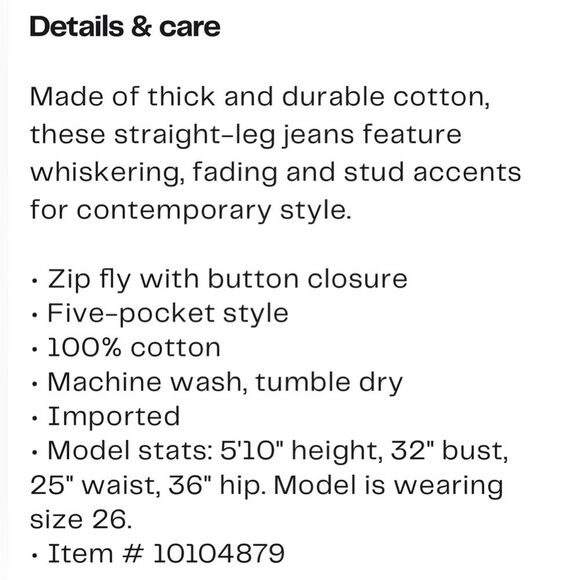 Re/Done NWT Women’s Size 29 Straight Leg Blue 70’s Jeans Studs Moonstruck $495 - Picture 14 of 16